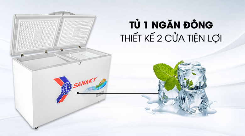 Tủ Đông Sanaky 1 Ngăn Đông 360 Lít VH-365A2