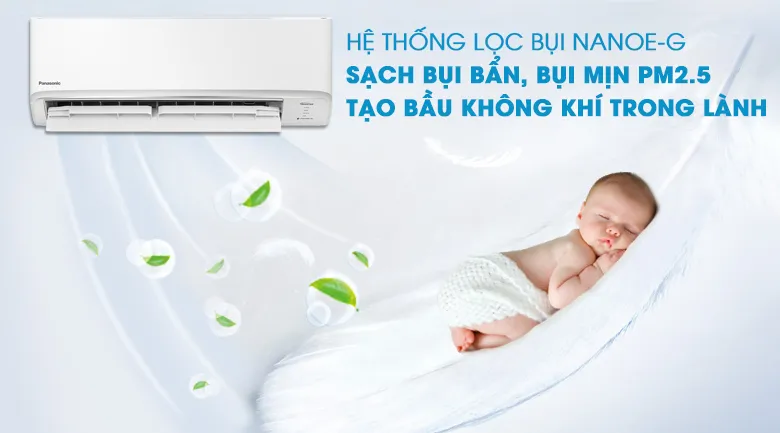 Điều hòa Panasonic 2 chiều CS-YZ12WKH-8