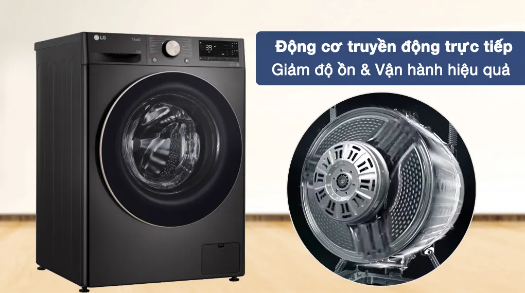 Máy giặt LG 12 kg FV1412S3BA
