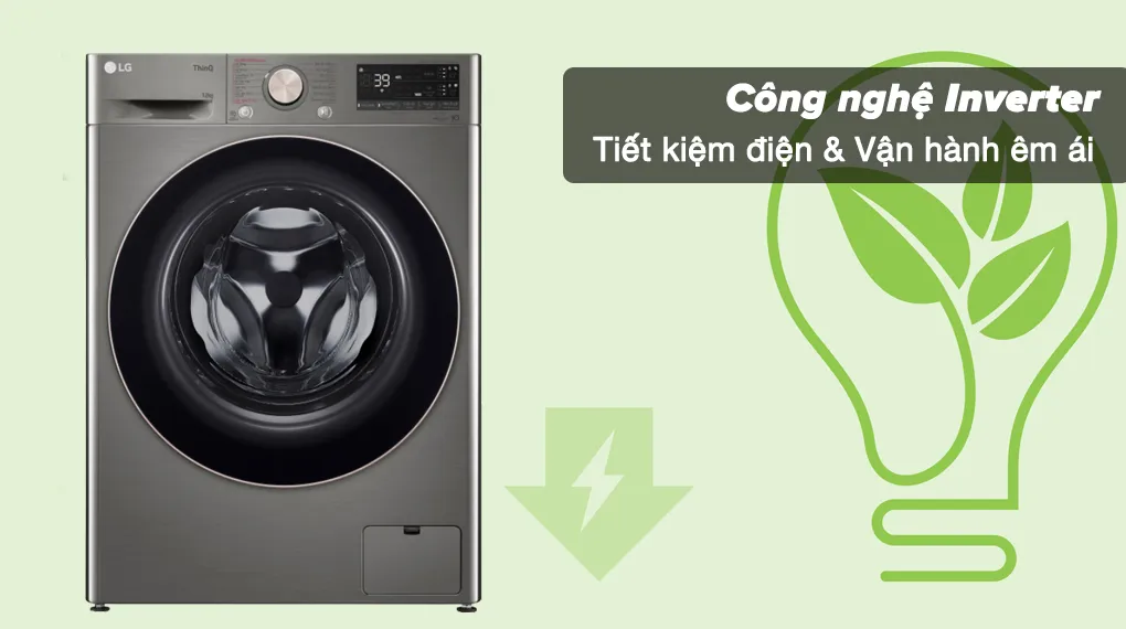 Máy giặt LG 12 kg FV1412S3PA