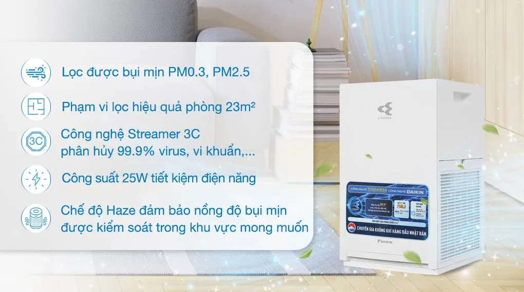 Máy Lọc Không Khí Daikin MC30YVM7