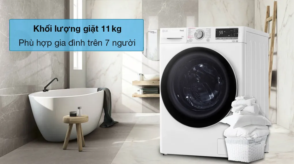 Máy giặt LG 11kg FV1411S4WA