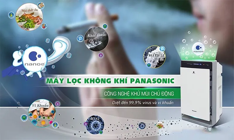 Máy lọc không khí Panasonic F VXK70A