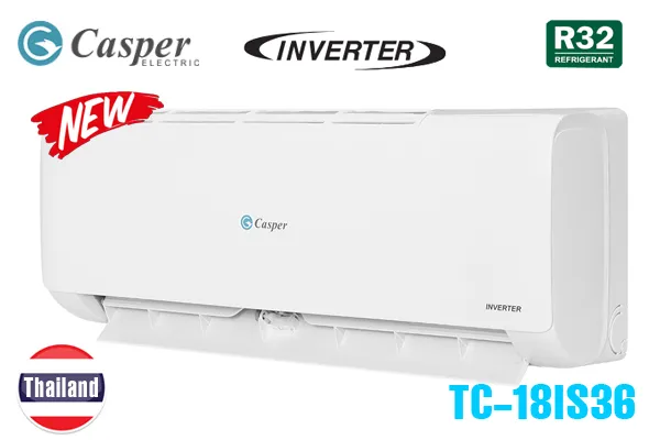 Điều hòa Casper Inverter 18000BTU 1 chiều TC-18IS36