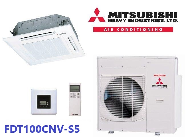 Điều hòa âm trần Mitsubishi Heavy 34.000BTU 1 chiều FDT100CNV-S5