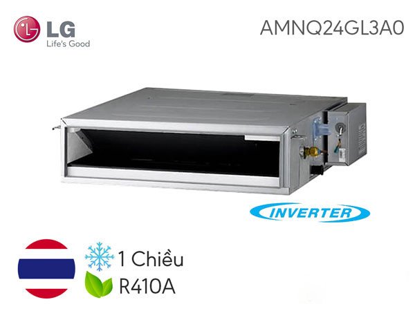 Mặt lạnh nối ống gió multi LG 24000BTU AMNQ24GL3A0 1 chiều inverter