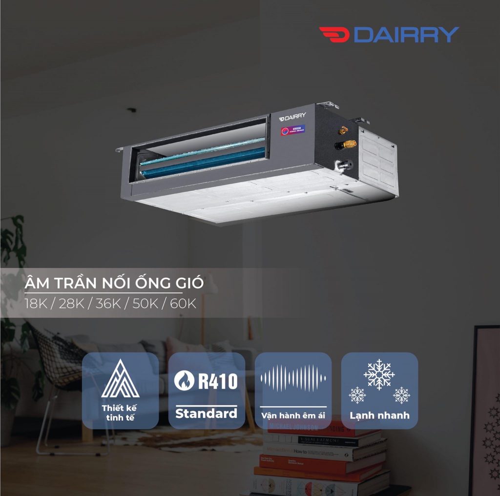 D-DR50KC, điều hòa Dairry