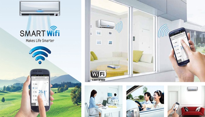 Tổng kho điều hòa, điện máy miền Bắc tại Hà Nội Công nghệ điều khiển WiFi từ xa Daikin FTKZ35VVMV