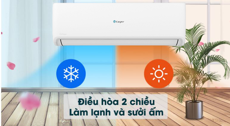 Điều hoà Casper SH-09FS32 2 chiều, làm lạnh và sưởi ấm