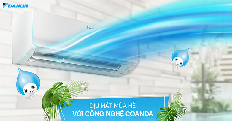 FTKZ60VVMV, công nghệ Coanda