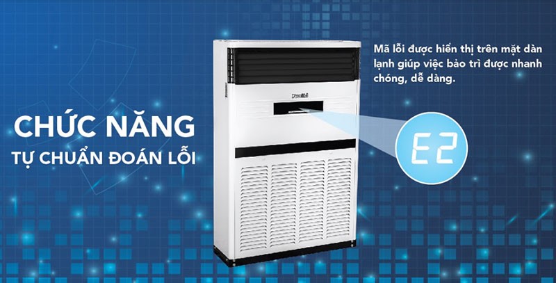 FH100 chức năng tự chuẩn đoán lỗi