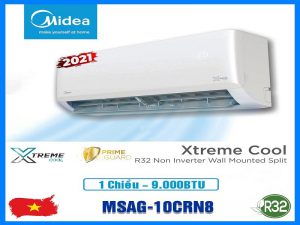 Điều hòa Midea MSAG-10CRN8, công suất 9000 BTU