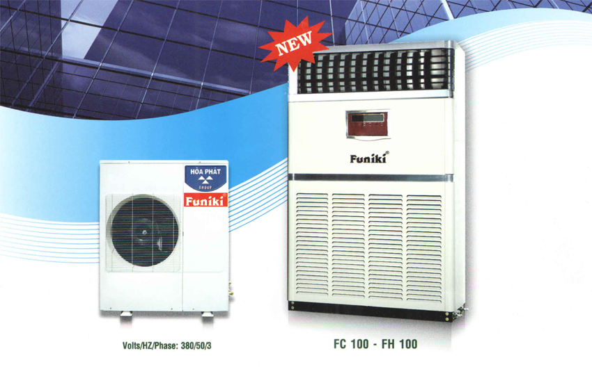 Điều hòa tủ đứng Funiki 1 chiều 100.000BTU FH100MCC