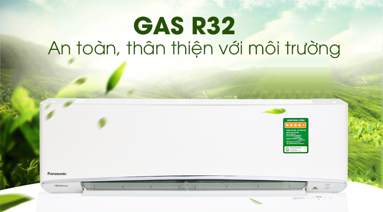 Điều hòa Panasonic XPU12XKH-8 sử dụng Gas R32