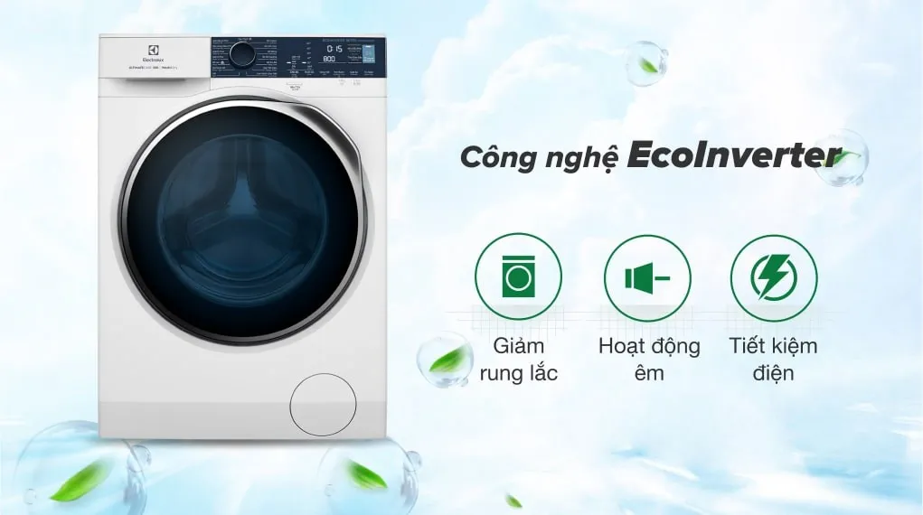 Máy giặt sấy Electrolux 10/7 kg EWW1024P5WB