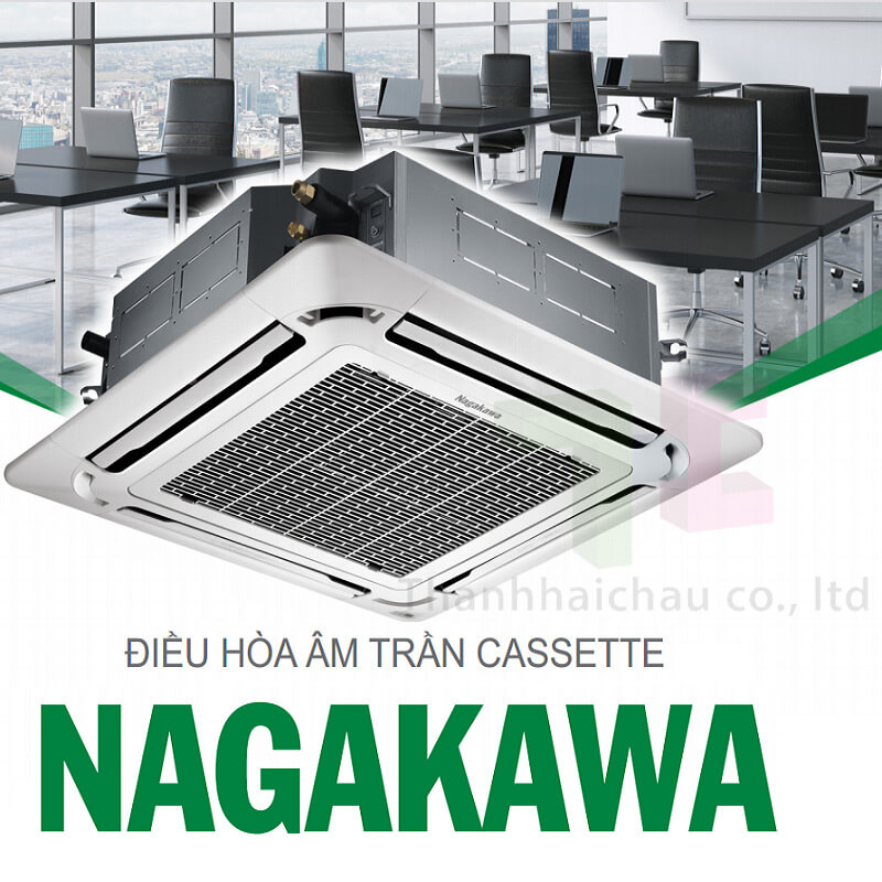 Điều hòa âm trần Nagakawa NT-C50R1M03 50000BTU, thiết kế nhiều cửa chia gió