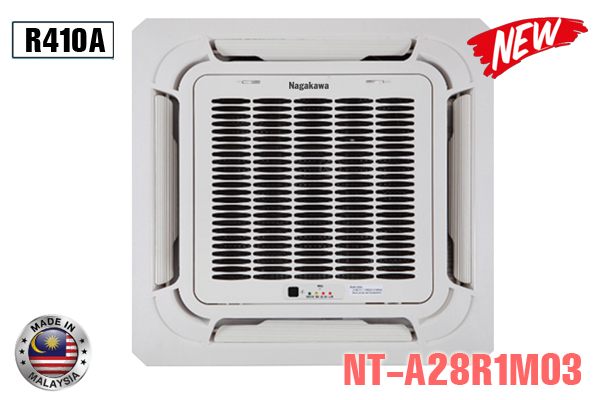 Điều hòa cassette âm trần Nagakawa 28000BTU NT-A28R1M03 2 chiều