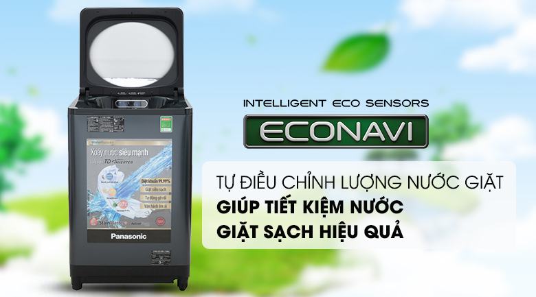 Máy giặt Panasonic 11.5kg NA-FD11AR1BV lồng đứng inverter