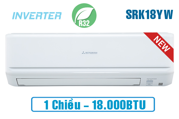 Điều hòa Mitsubishi SRK/SRC18YW-W5 18.000BTU 1 chiều inverter