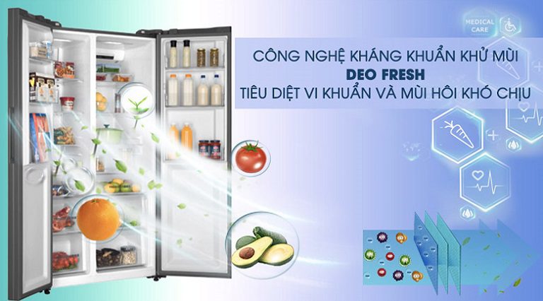 AQR-IG696FS.GB công nghệ kháng khuẩn khử mùi