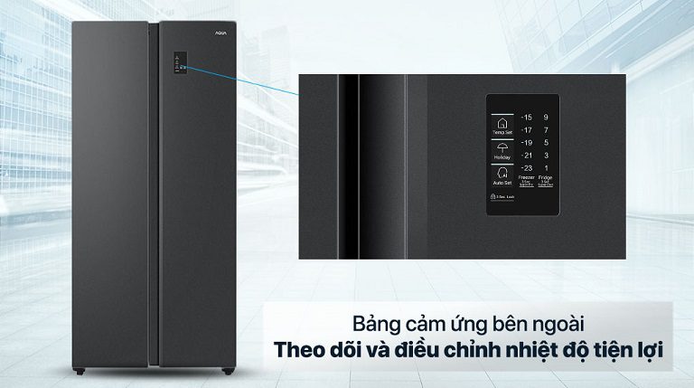 thiết kế bảng điều khiển bên ngoài AQR-S480XA.BL