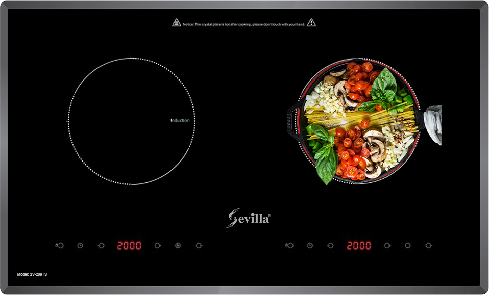 thinh-phat-Bếp từ Sevilla SV-289TS bảng điều khiển thông minh