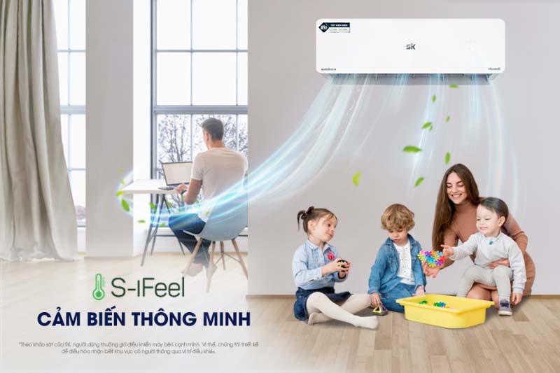 Công nghệ cảm biến nhiệt độ S-iFeel