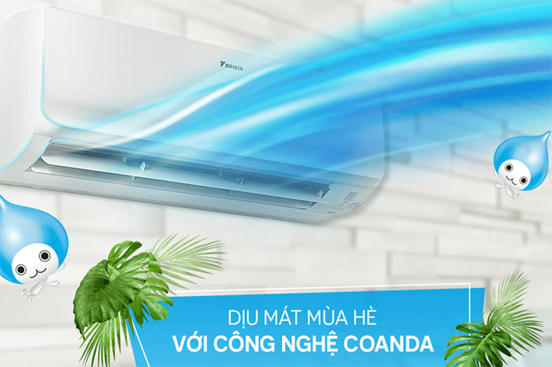 công nghệ coanda điều hòa Daikin