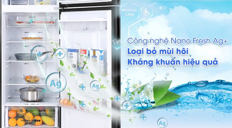 AQR-T389FA.WGB công nghệ kháng khuẩn khử mùi