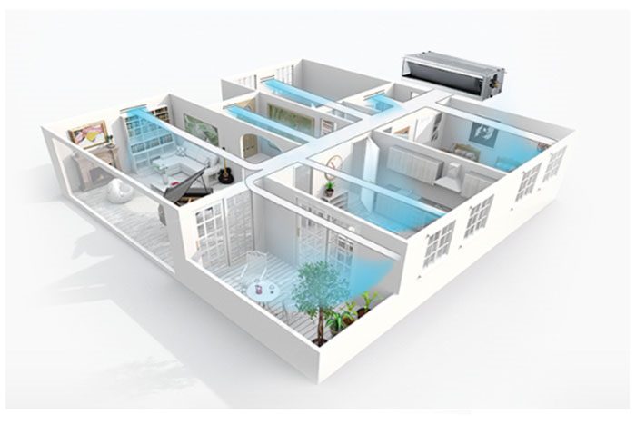 Daikin FDBNQ13MV1V dễ dàng lắp đặt