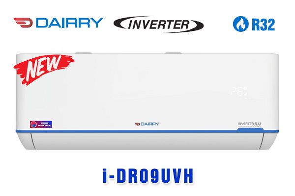 Điều hòa Dairry i-DR09UVH 9.000btu 2 chiều inverter - 2022