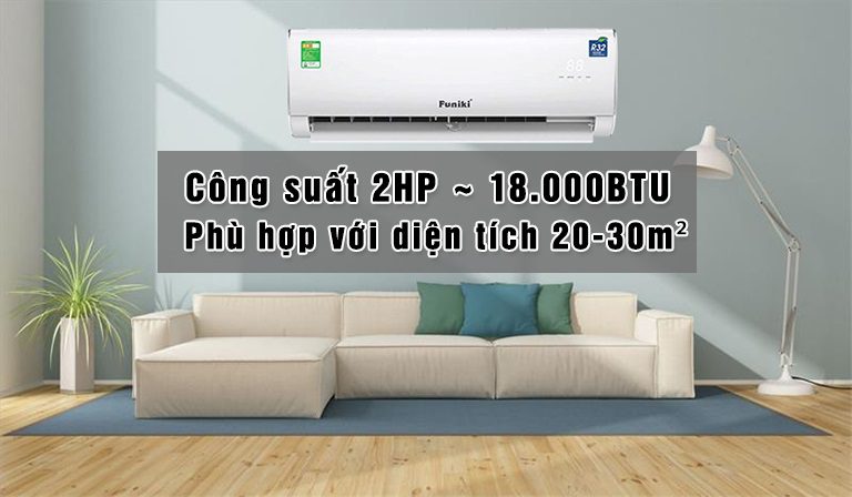 Tổng kho điều hòa, điện máy miền Bắc tại Hà Nội thinh-phat-Điều hòa Funiki HSC18TMU 18.000btu