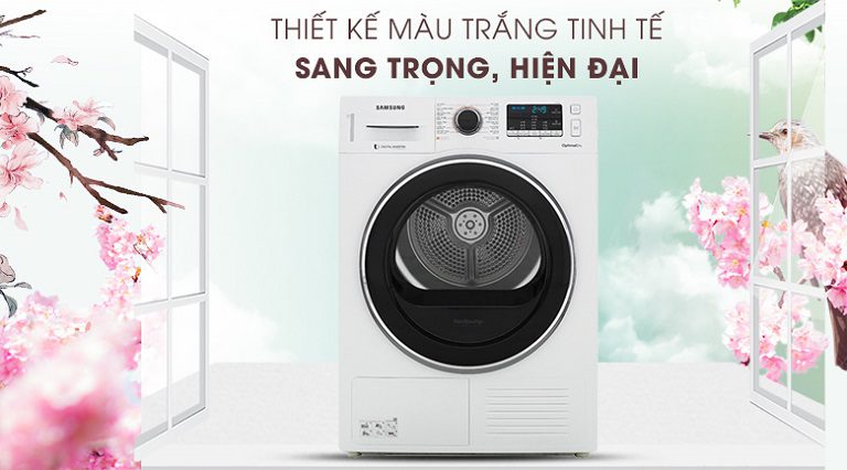 DV90M5200QW/SV thiết kế sang trọng hiện đại