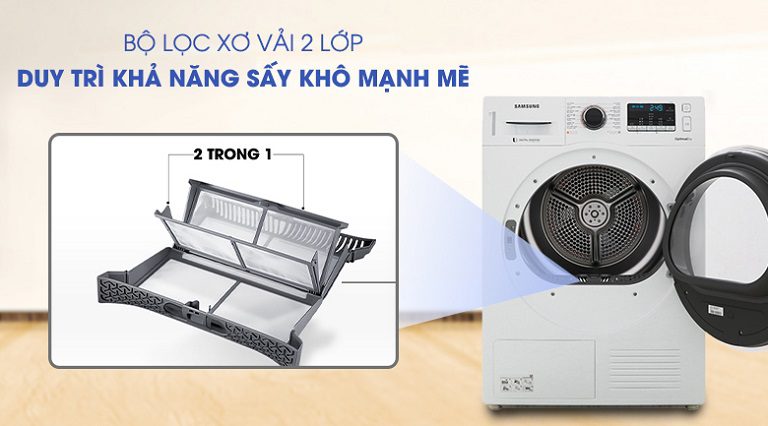 DV90M5200QW/SV bộ lọc sơ vải 