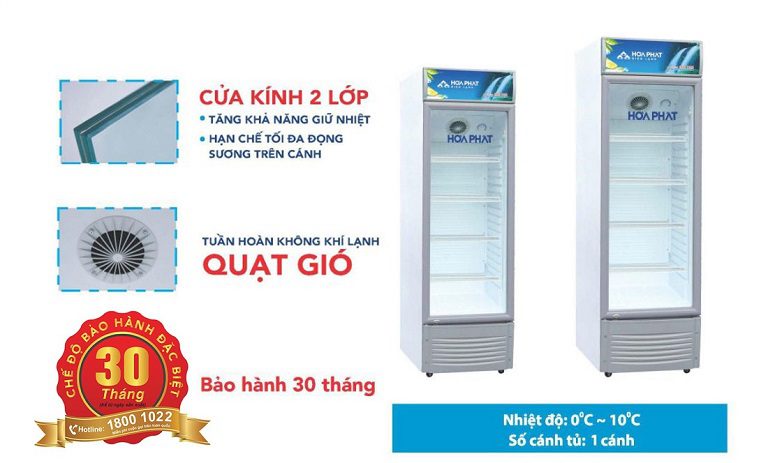 thinh-phat-Hòa Phát HSC 600F1R1 cửa kính 2 lớp