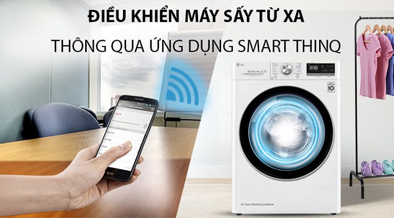 Smart ThinQ tính năng điều khiển từ xa DVHP09W