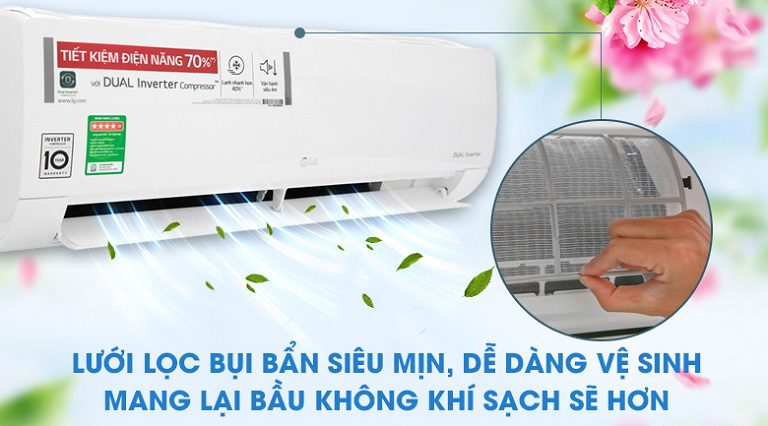 thinh-phat-LG B13END1 lưới lọc hiệu quả