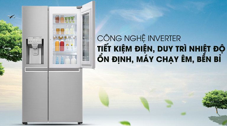 thinh-phat-LG GR-X257JS công nghệ inverter