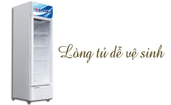 Lòng tủ dễ dàng vệ sinh LC-633HI