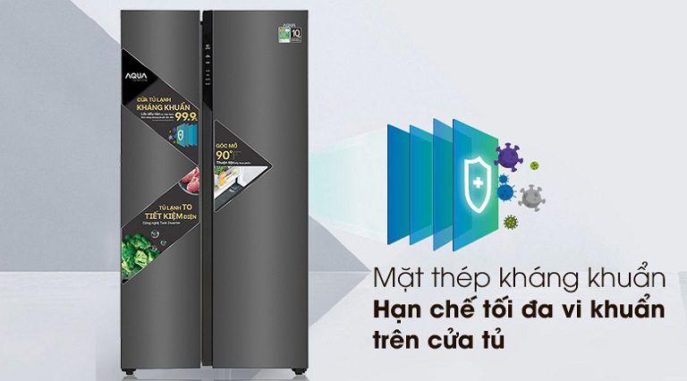 thinh-phat-mặt thép kháng khuẩn AQR-S541XA.BL