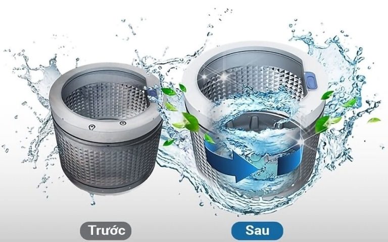 thinh-phat-Máy giặt electrolux lồng giặt bằng thép không gỉ