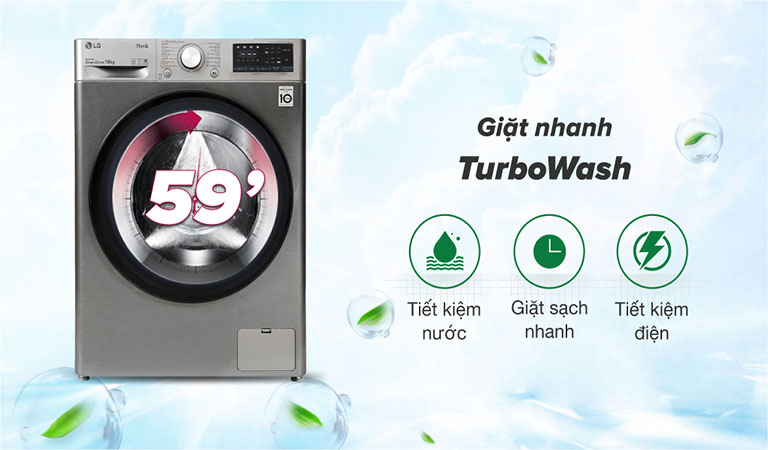 công nghệ giặt tiên tiến