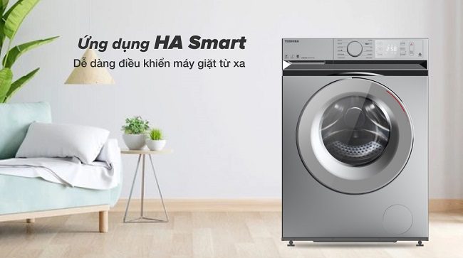 Máy giặt Toshiba 8.5 kg TW-BL95A4V(SS),điều khiển từ xa