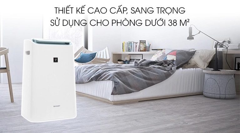 thinh-phat-Máy lọc không khí Sharp DW-E16FA-W thiết kế hiện đại