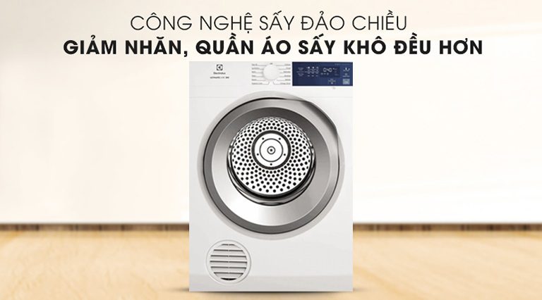 thinh-phat-Máy sấy Electrolux EDV854J3WB công nghệ sấy đảo chiều