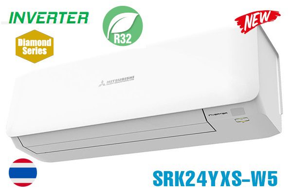 Điều hòa Mitsubishi Heavy SRK/SRC24YXS-W5 inverter 24000BTU 1 chiều