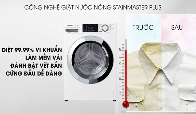 Máy giặt sấy Panasonic NA-V10FC1WVT  10kg