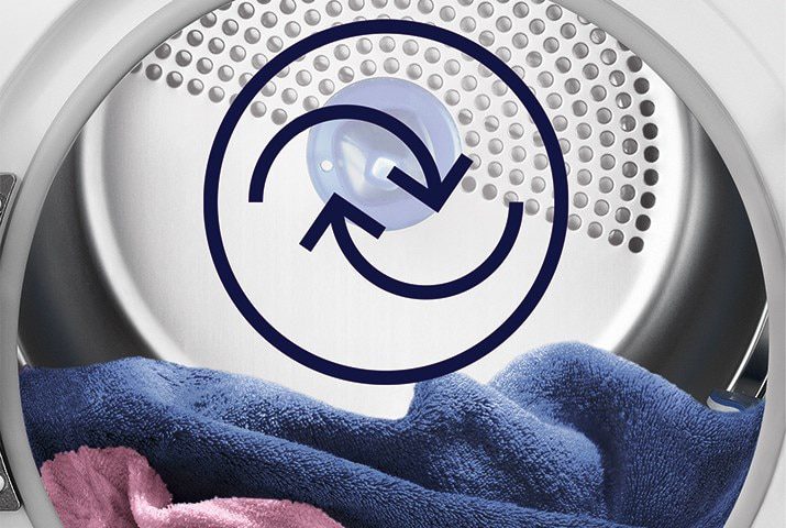 Máy sấy Electrolux EDS854N3SB 8.5Kg, chuyển động thông minh