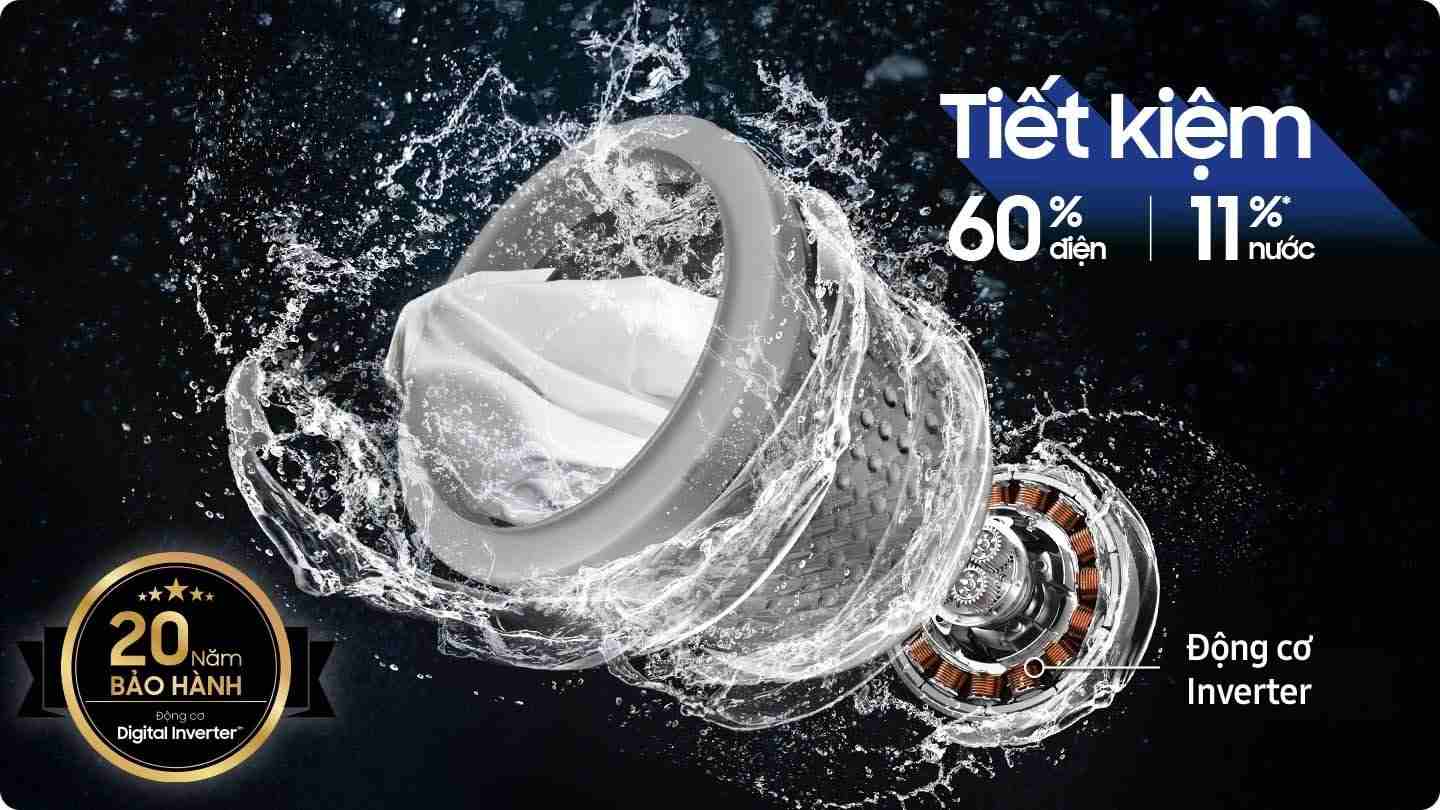 thinh-phat-Samsung WA10CG5745BDSV, chỉ ngoại trừ chu trình Quick và Delicate