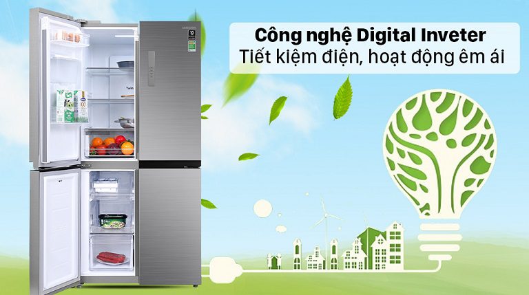 thinh-phat-Sharp SJ-FX420V-SL công nghệ inverter